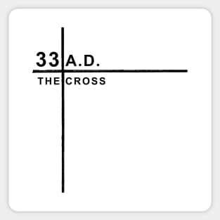 33 A.D. The Cross Sticker